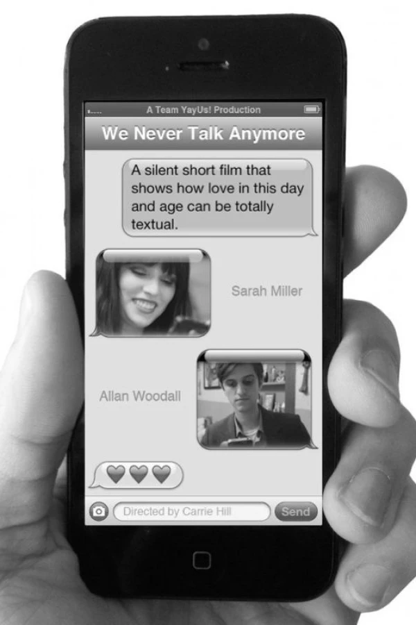 We Never Talk Anymore Poster