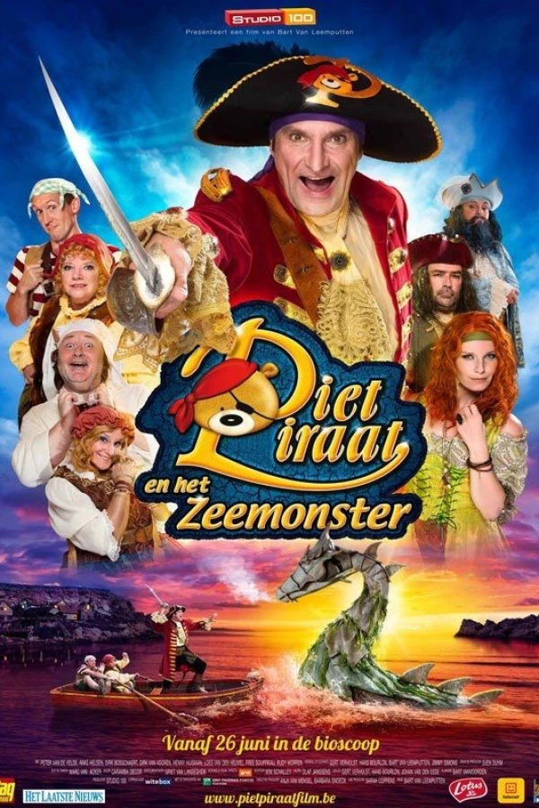 Piet Piraat en het zeemonster Poster