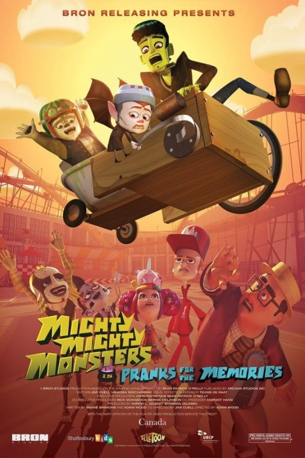 Mighty Mighty Monsters in Pranks for the Memories Poster