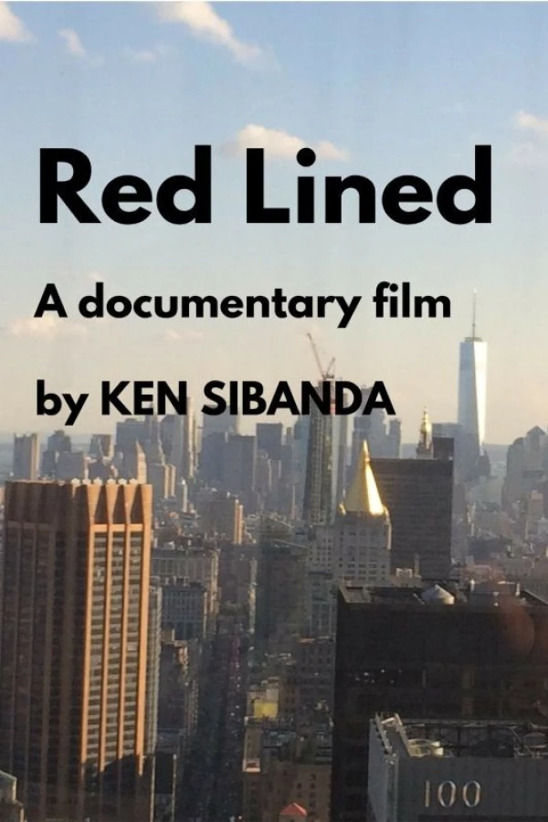 Red Lined Poster