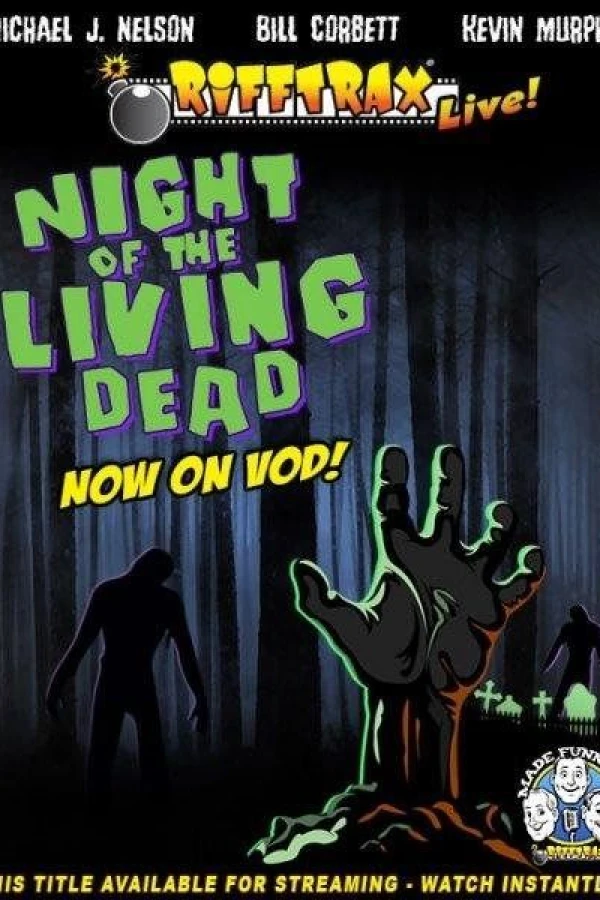 RiffTrax Live: Night of the Living Dead Poster