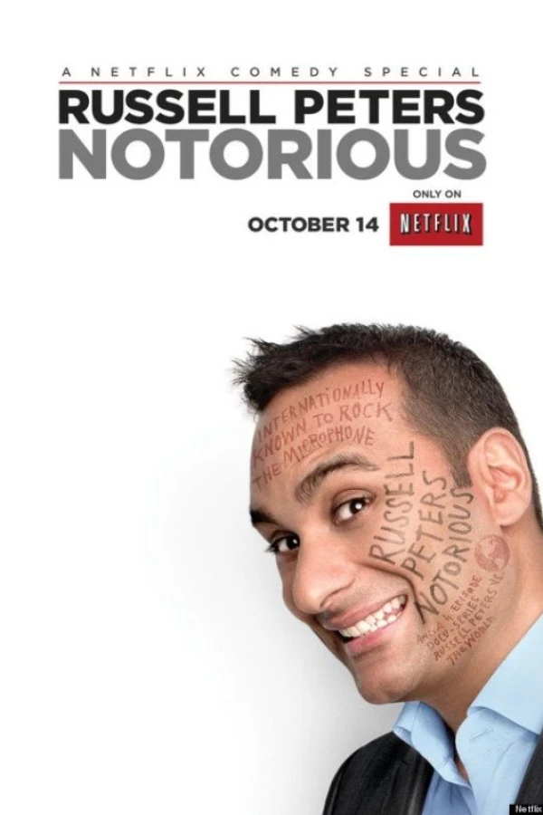 Russell Peters: Notorious Poster