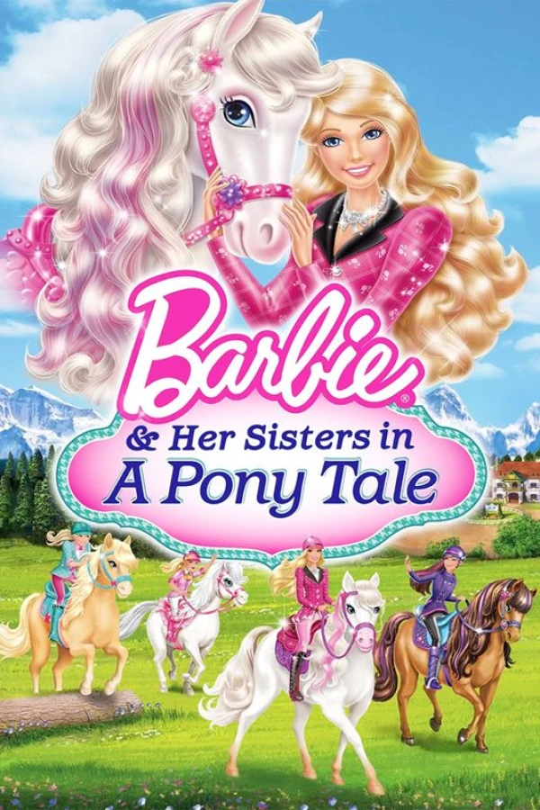 Barbie hennes systrar i ett hästäventyr Poster