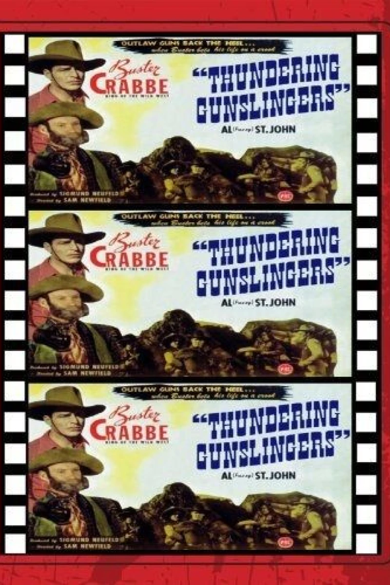 Thundering Gun Slingers Poster