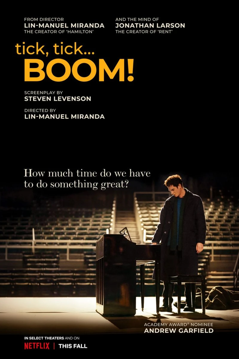 tick, tick...Boom! Poster