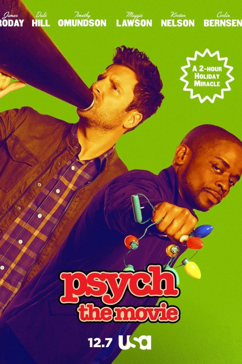 Psych: The Movie Poster