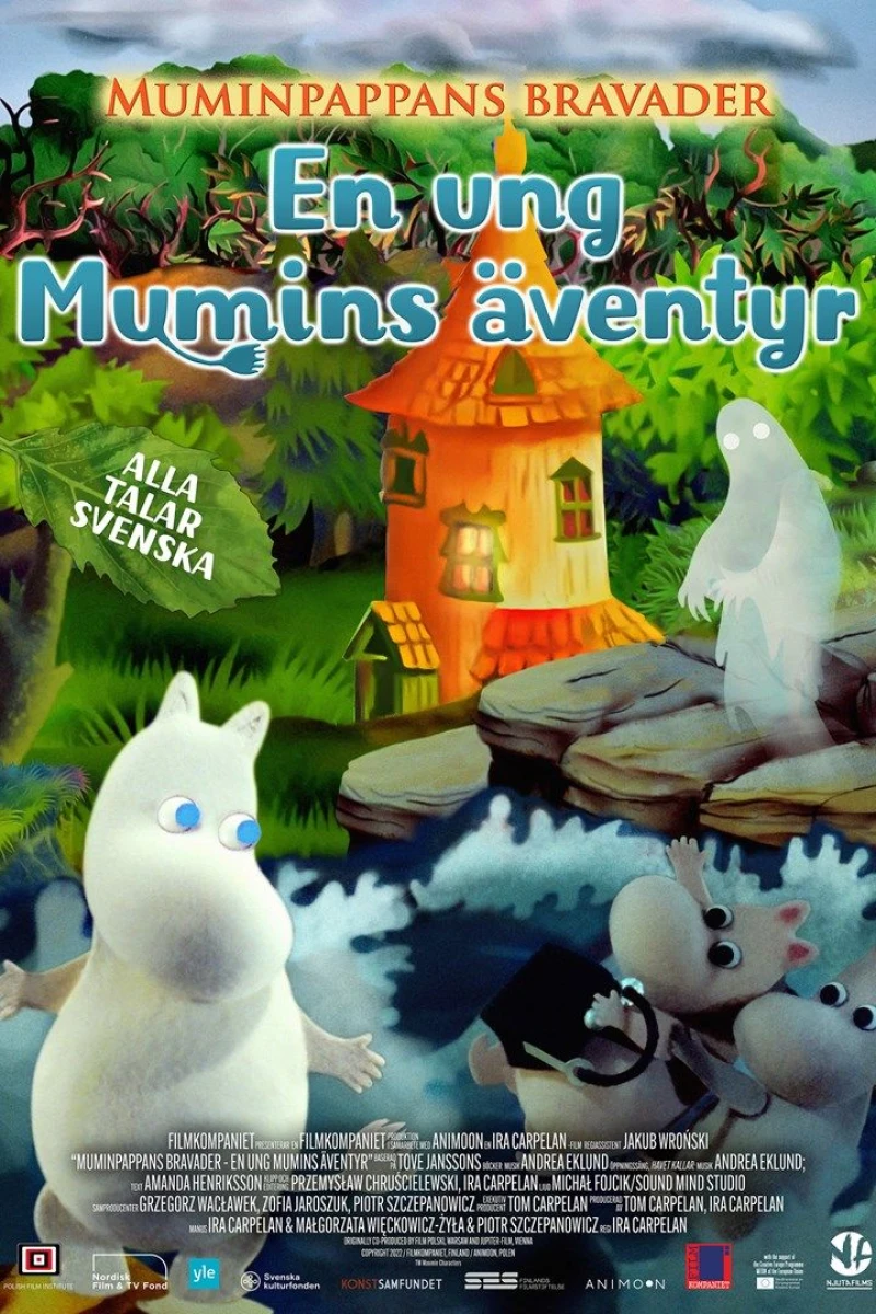 Muminpappans bravader - En ung Mumins äventyr Poster