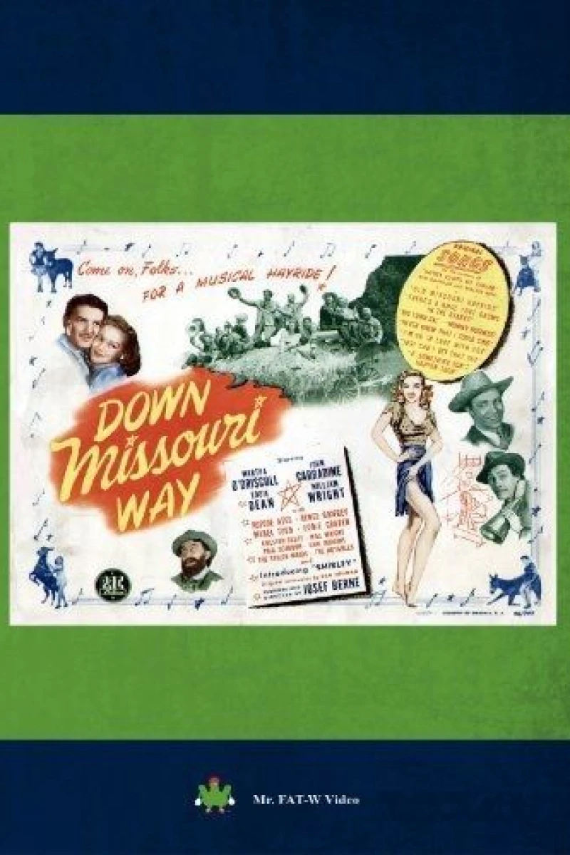 Down Missouri Way Poster