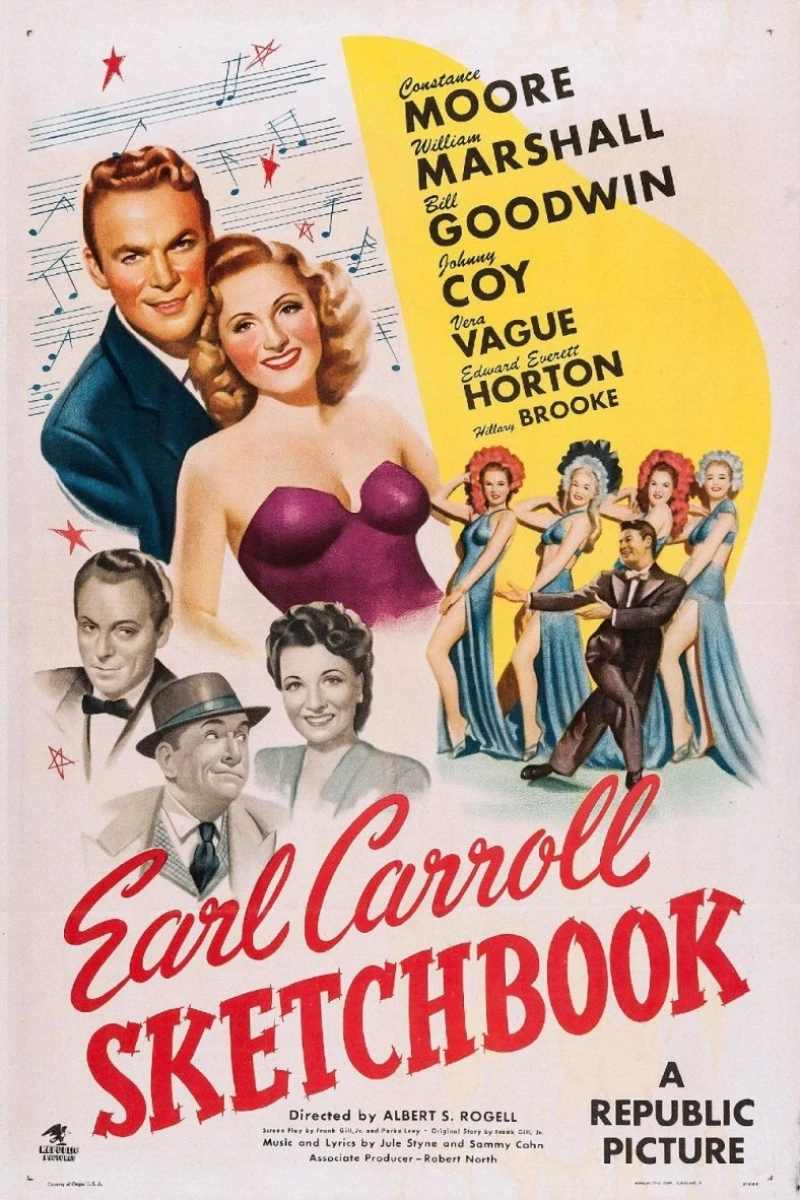 Earl Carroll Sketchbook Poster