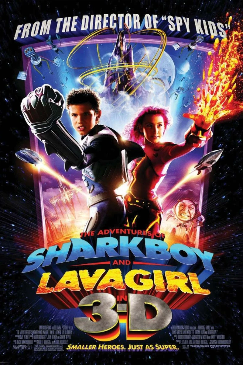 The Adventures of Sharkboy and Lavagirl 3-D Poster