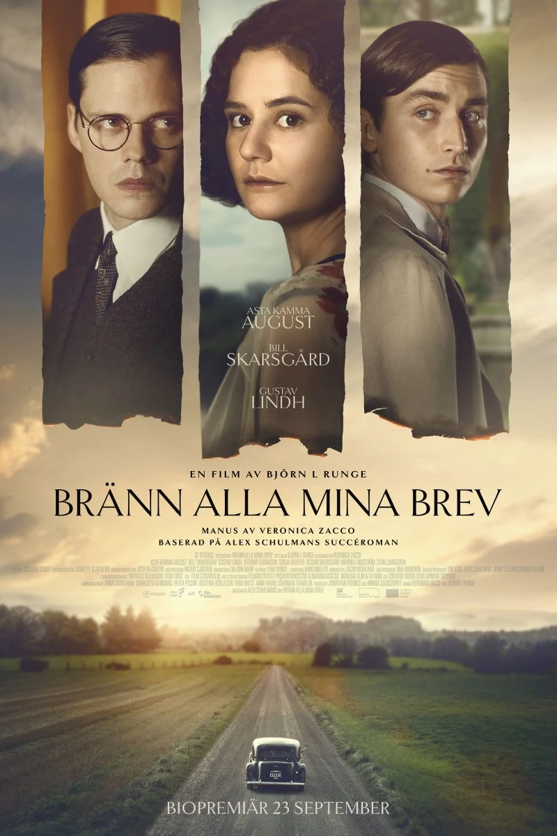 Bränn alla mina brev Poster