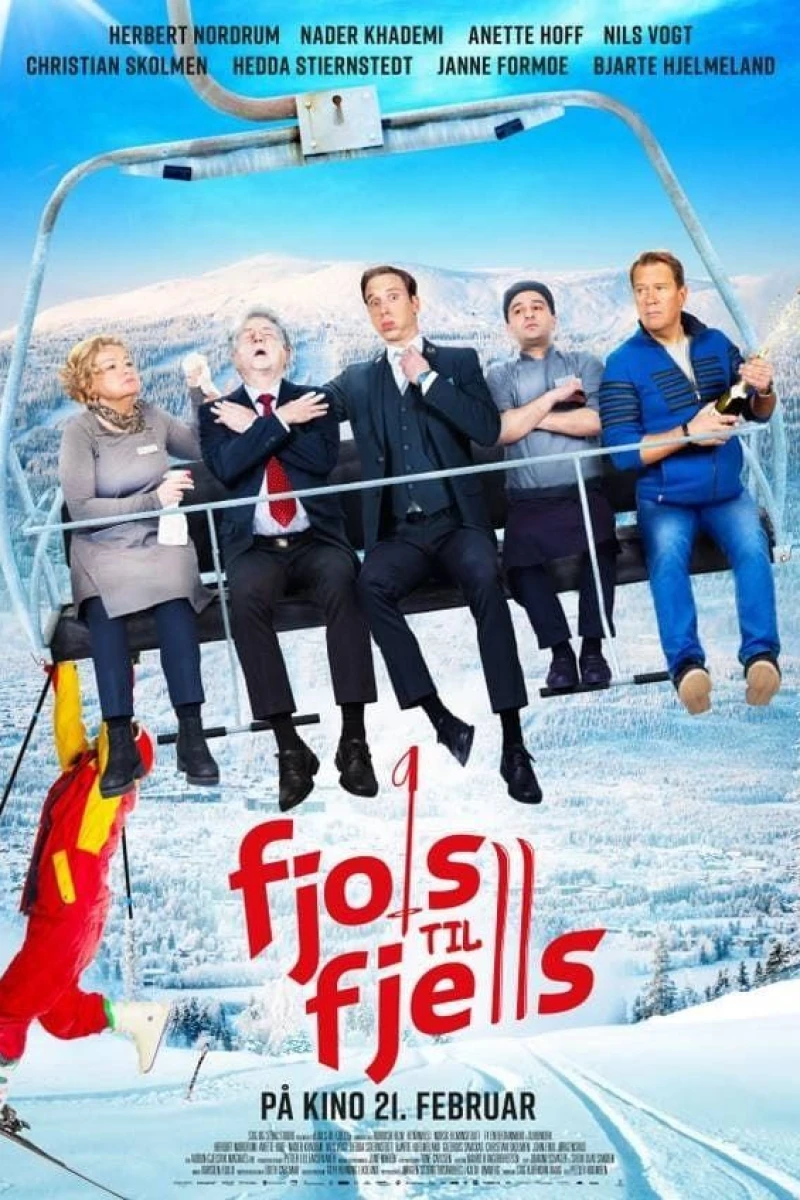 Galningar i fjällen Poster