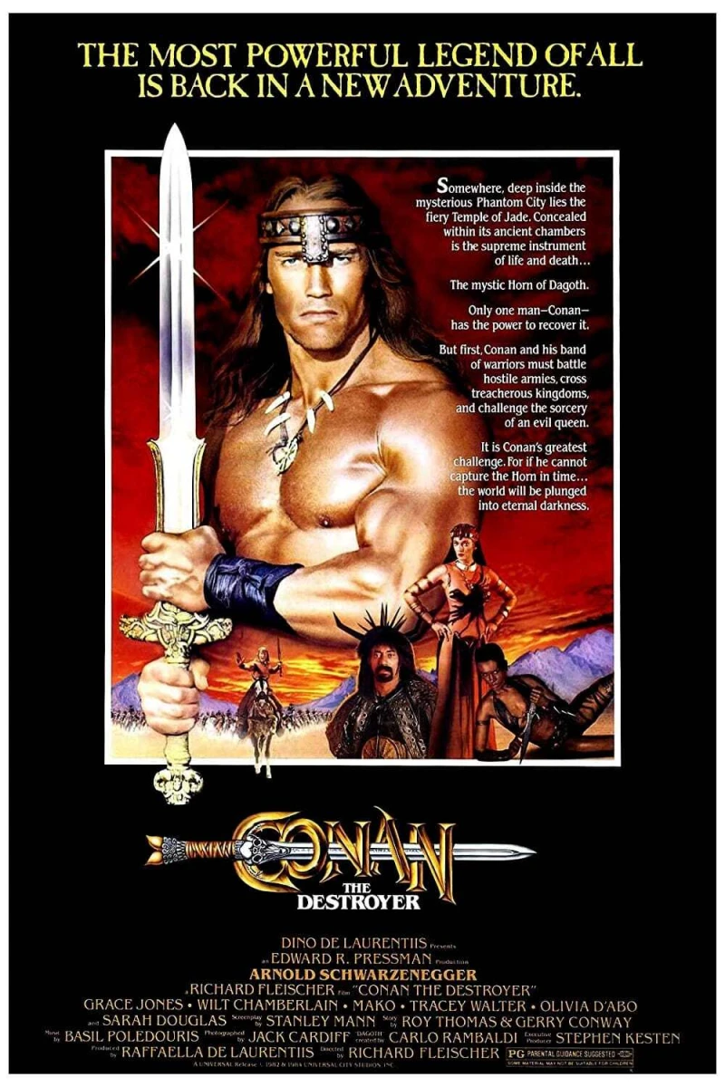 Conan förgöraren Poster