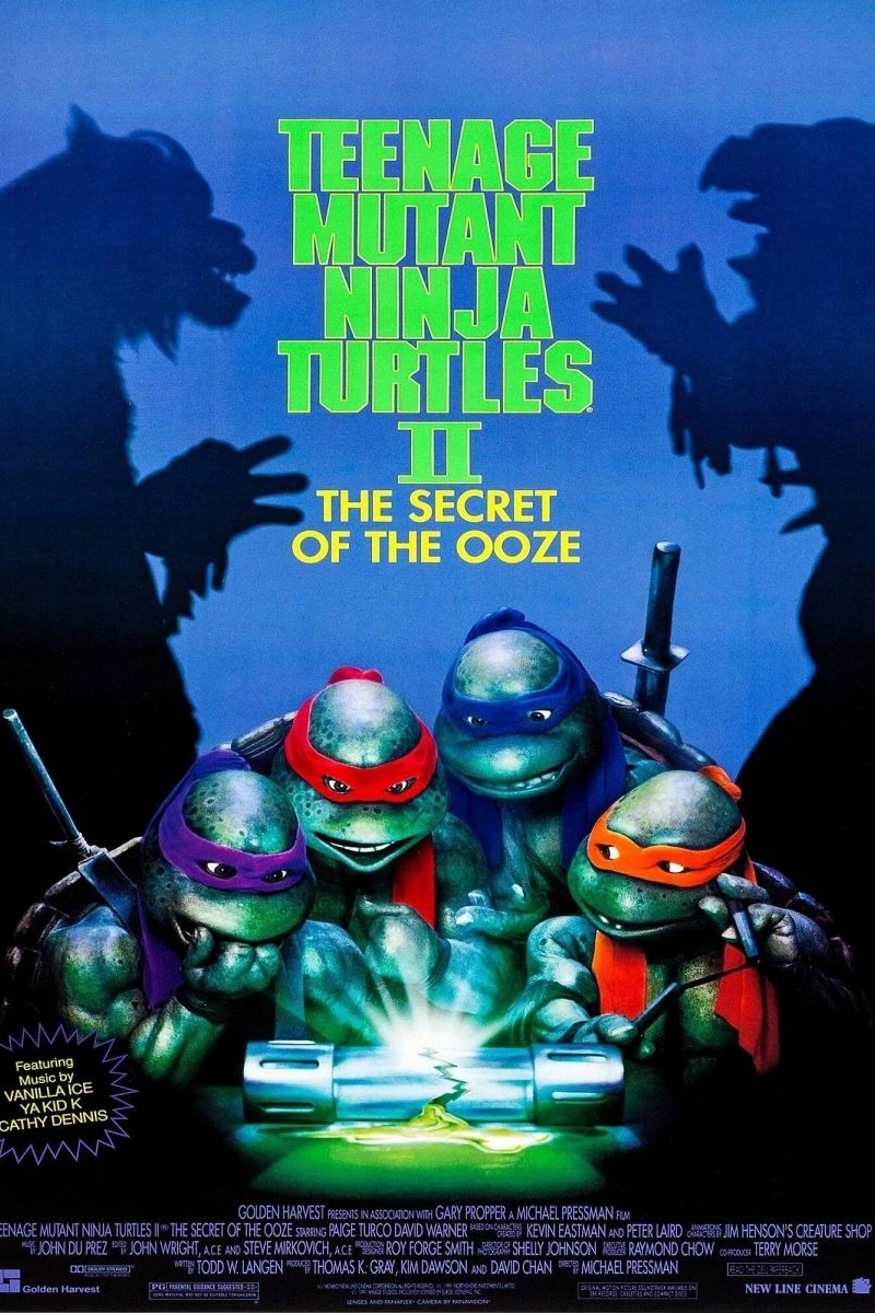 Teenage Mutant Ninja Turtles 2 - Kampen om Ooze Poster