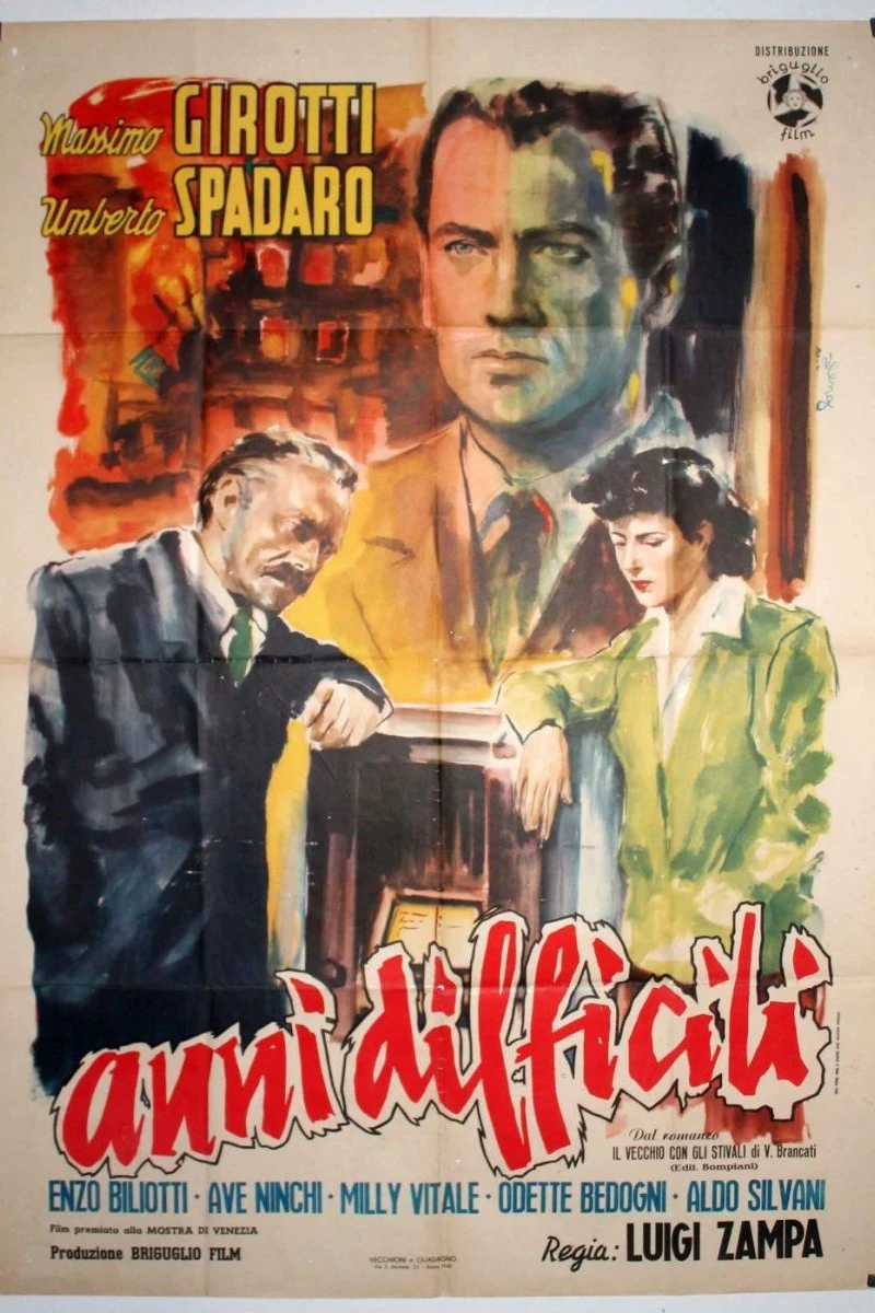 Anni difficili Poster