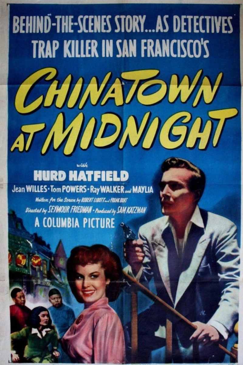 Chinatown at Midnight Poster