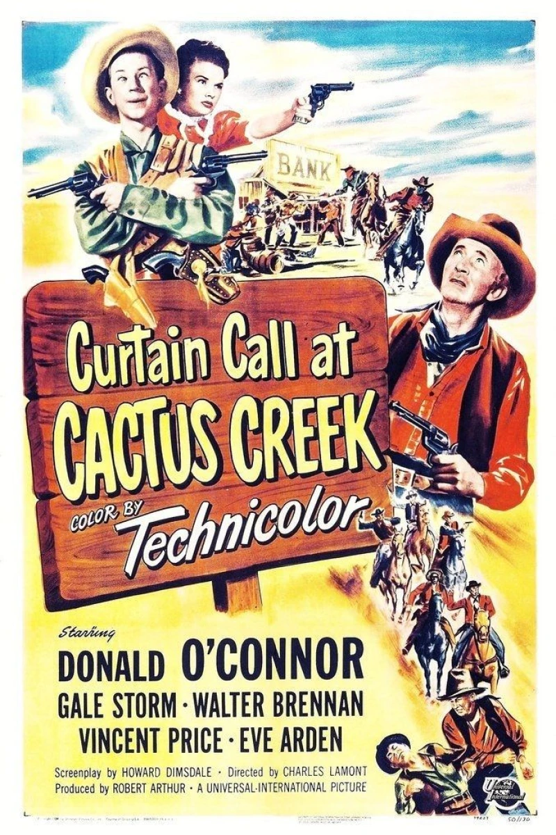 Curtain Call at Cactus Creek Poster