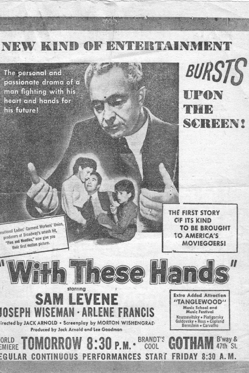 With These Hands Poster