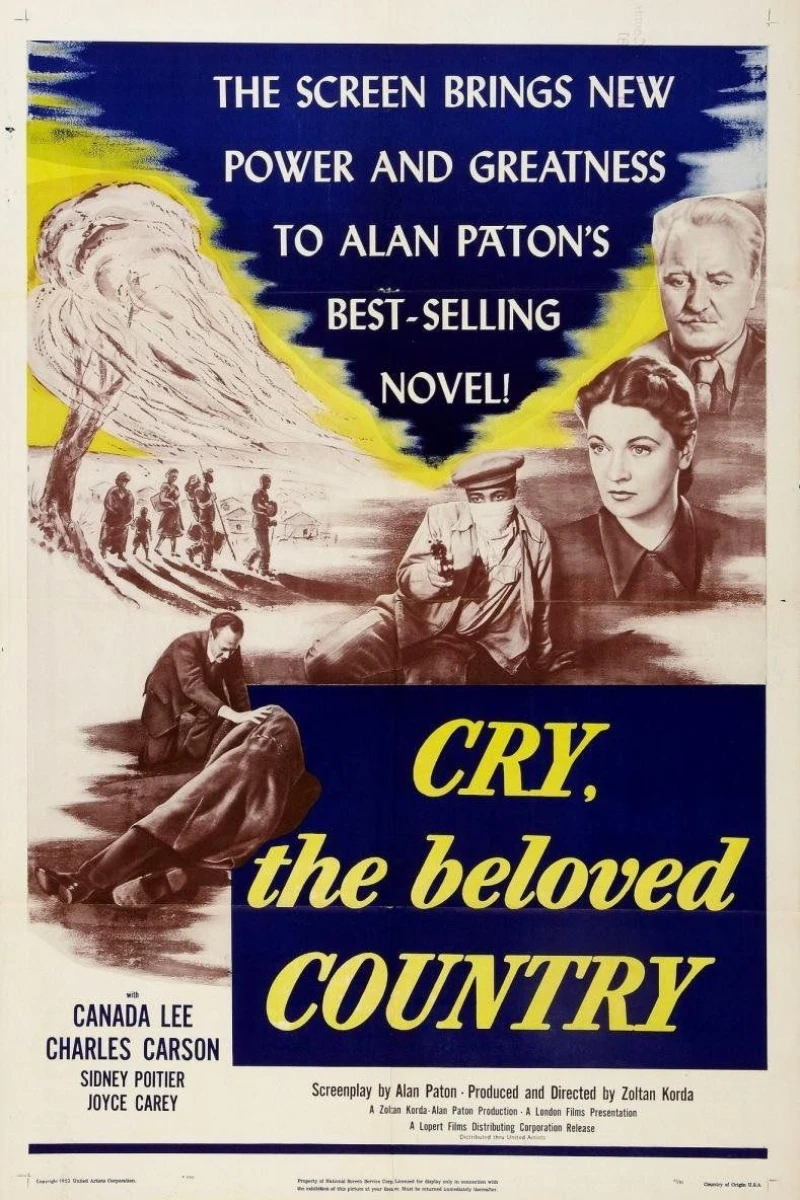 Cry, the Beloved Country Poster