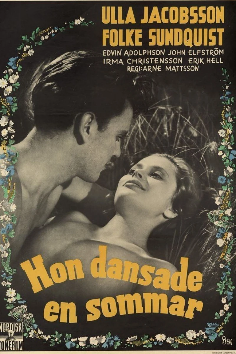 Hon dansade en sommar Poster