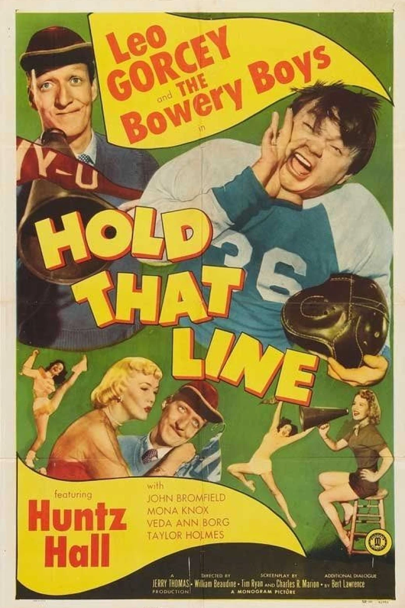 Hold That Line Poster