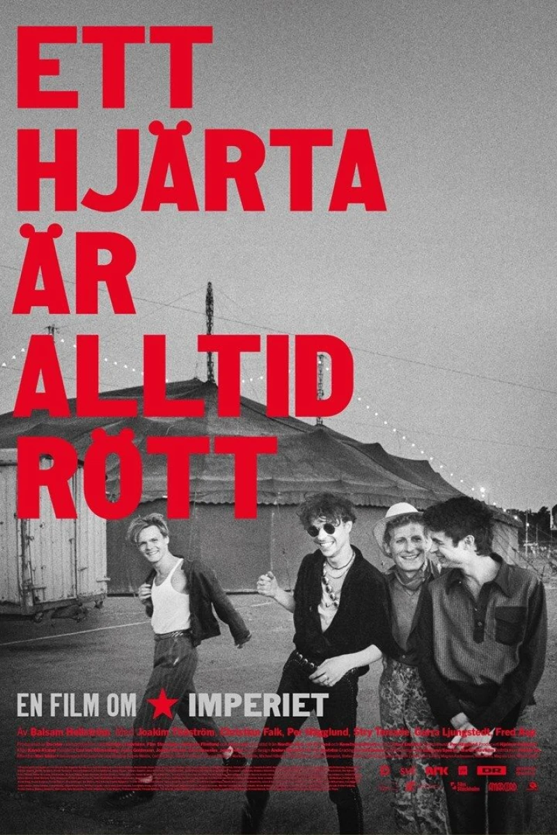 Ett hjärta är alltid rött Poster