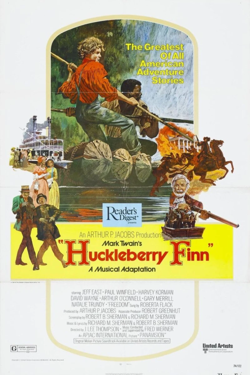 Huckleberry Finn Poster