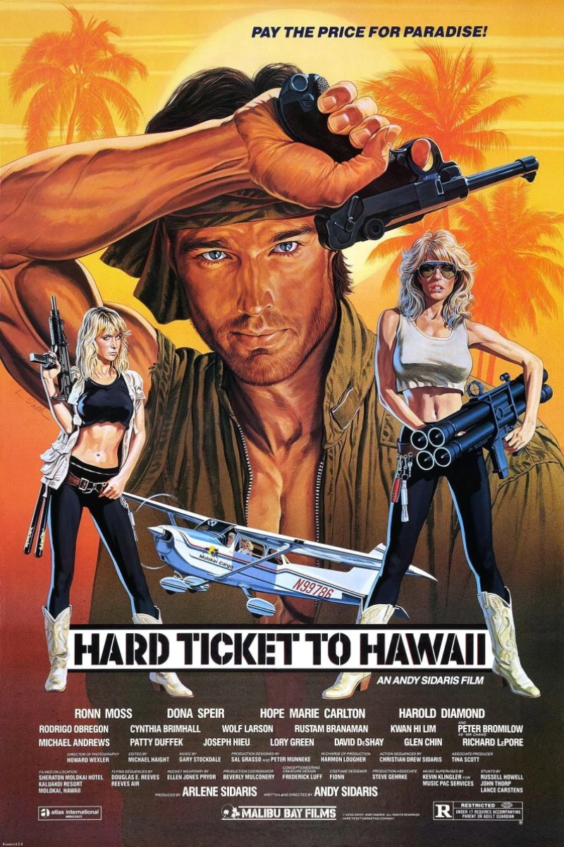 Hard Ticket to Hawaii Poster