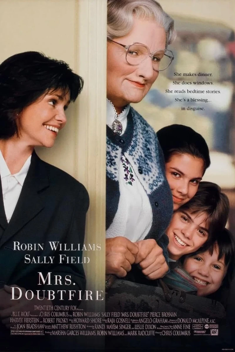 Välkommen Mrs. Doubtfire Poster