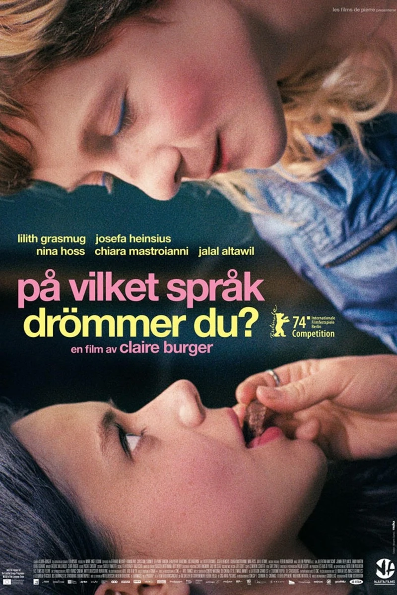 På vilket språk drömmer du? Poster