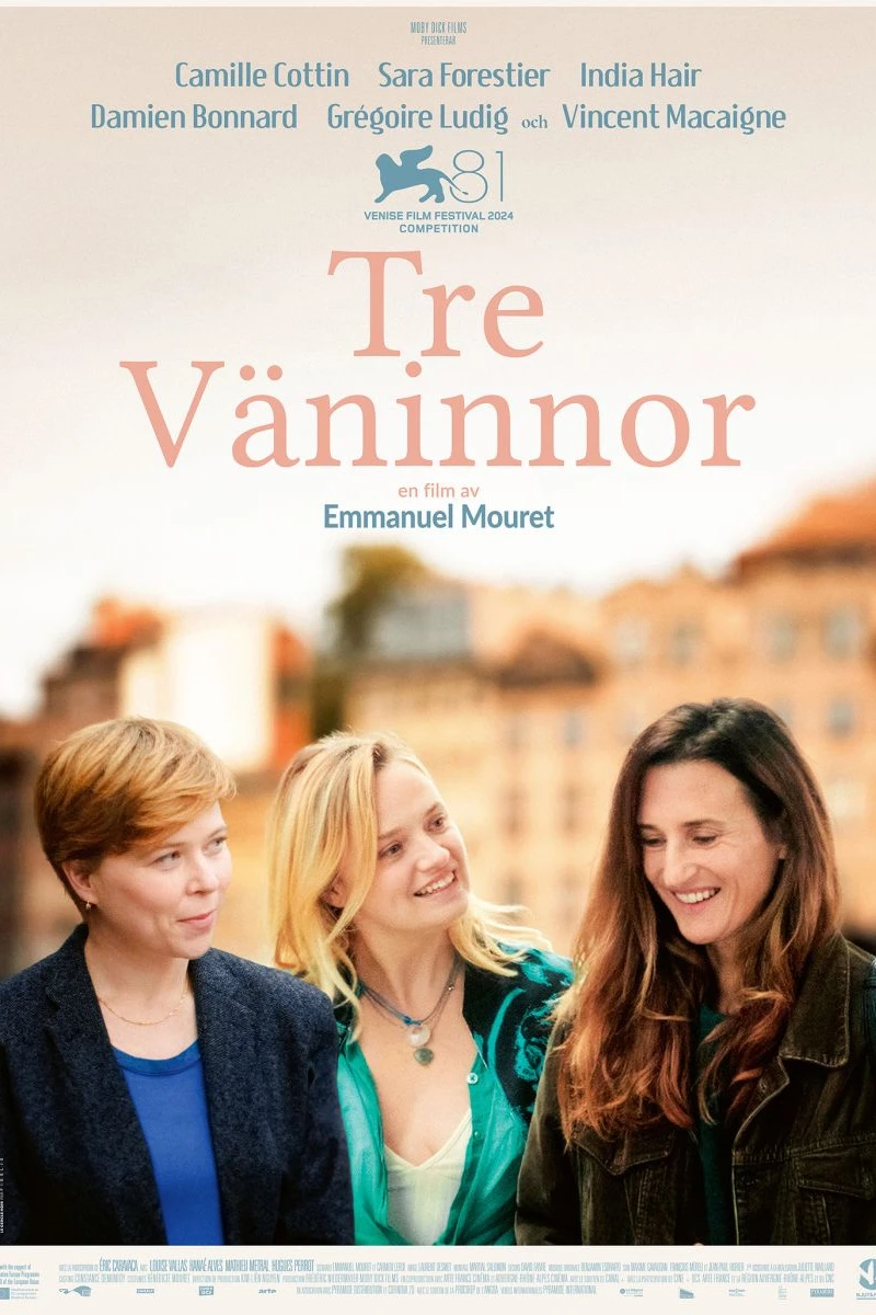 Tre vänninor Poster