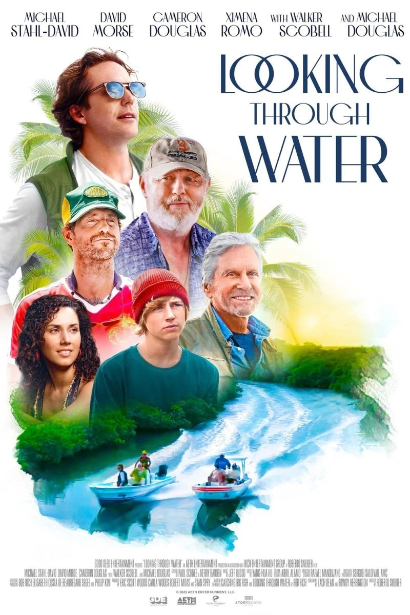 Looking Through Water Poster