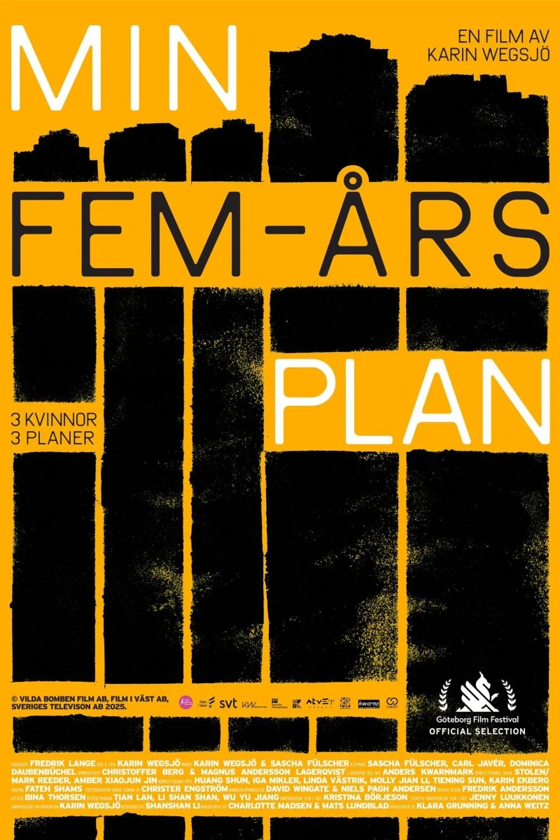 Min fem-års plan Poster