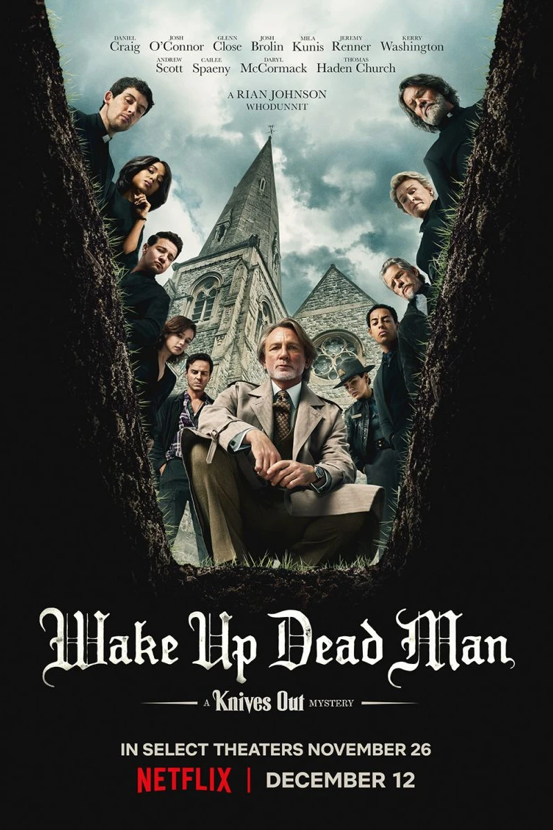 Wake Up Dead Man - A Knives Out Mystery Poster