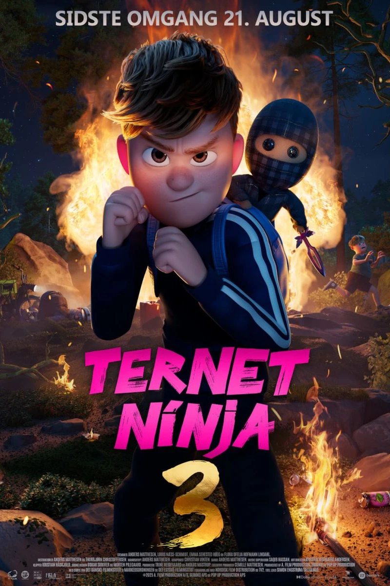 Rutiga ninjan 3 Poster