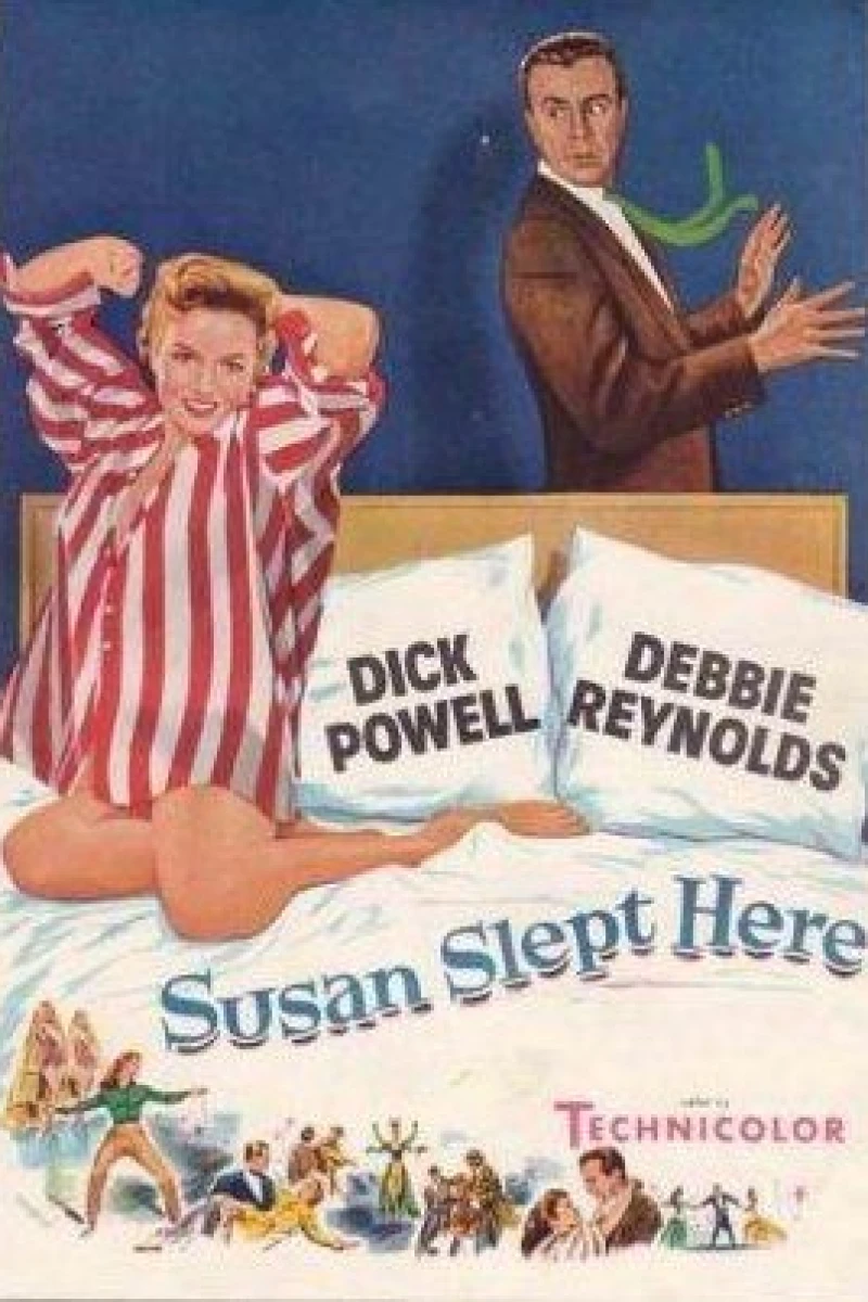 Susan Slept Here Poster