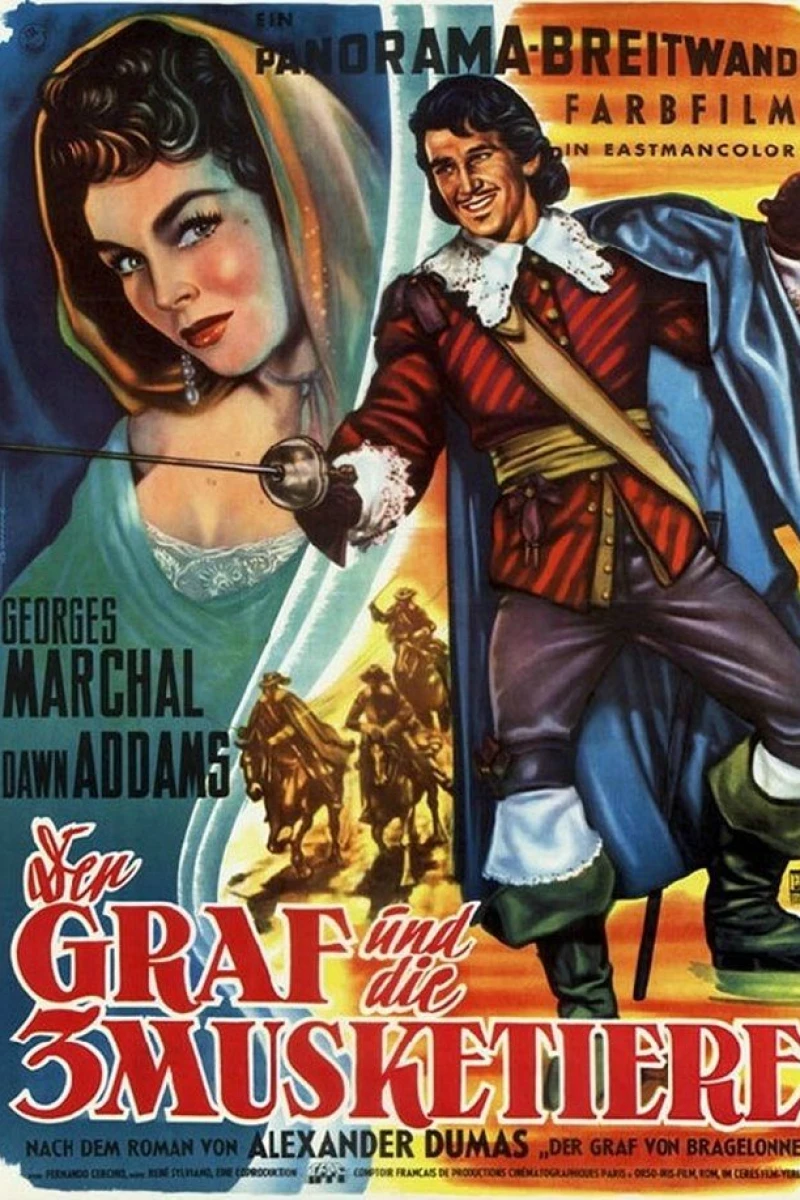 Le viconte de Bragelonne Poster