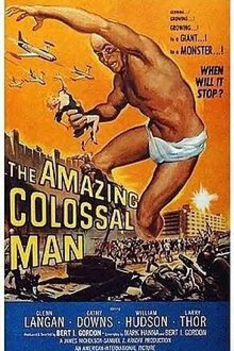 The Amazing Colossal Man Poster