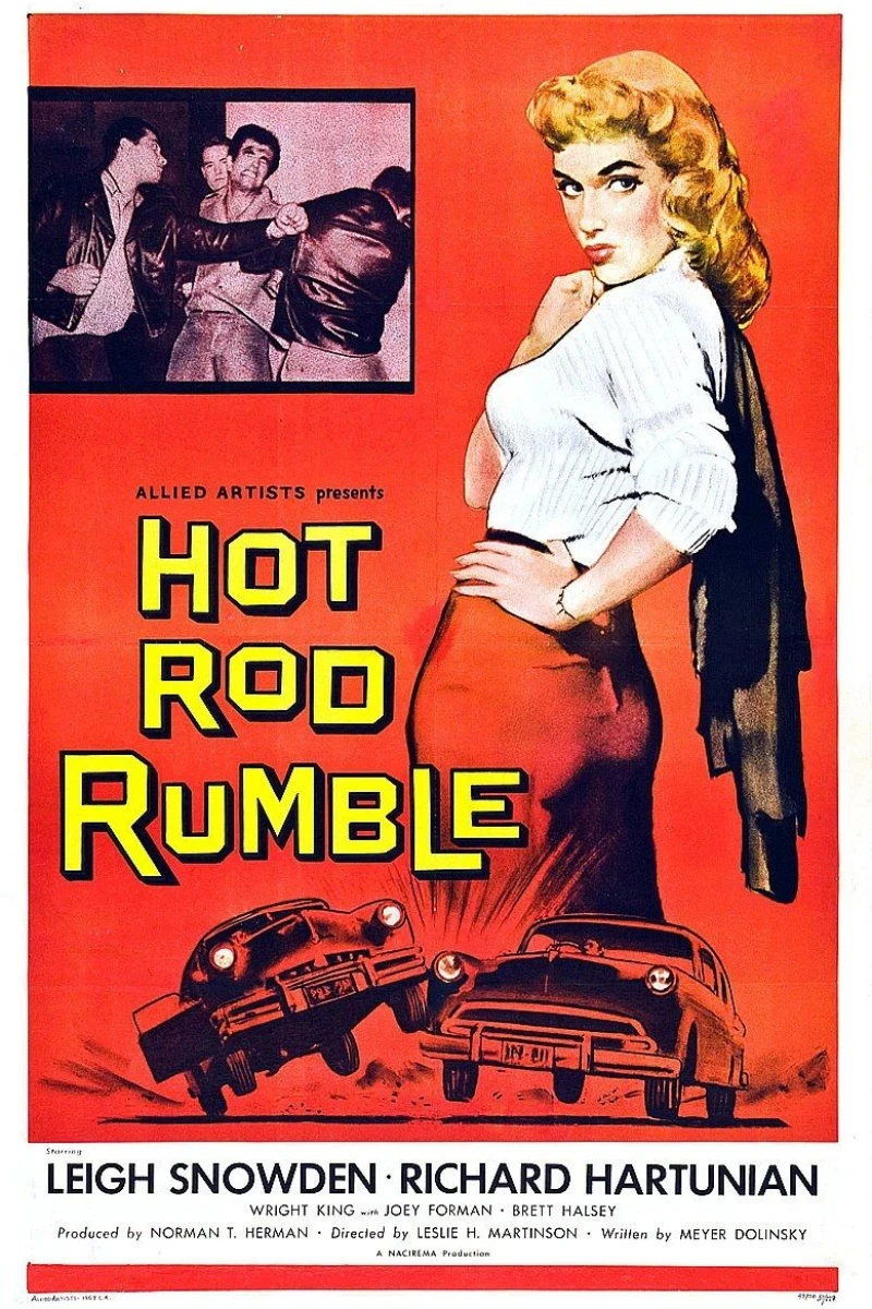 Hot Rod Rumble Poster