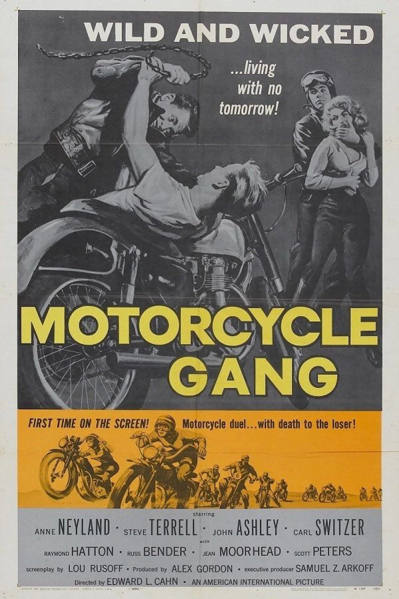 Motorcycle Gang Poster