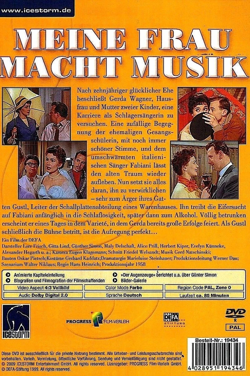 Meine Frau macht Musik Poster