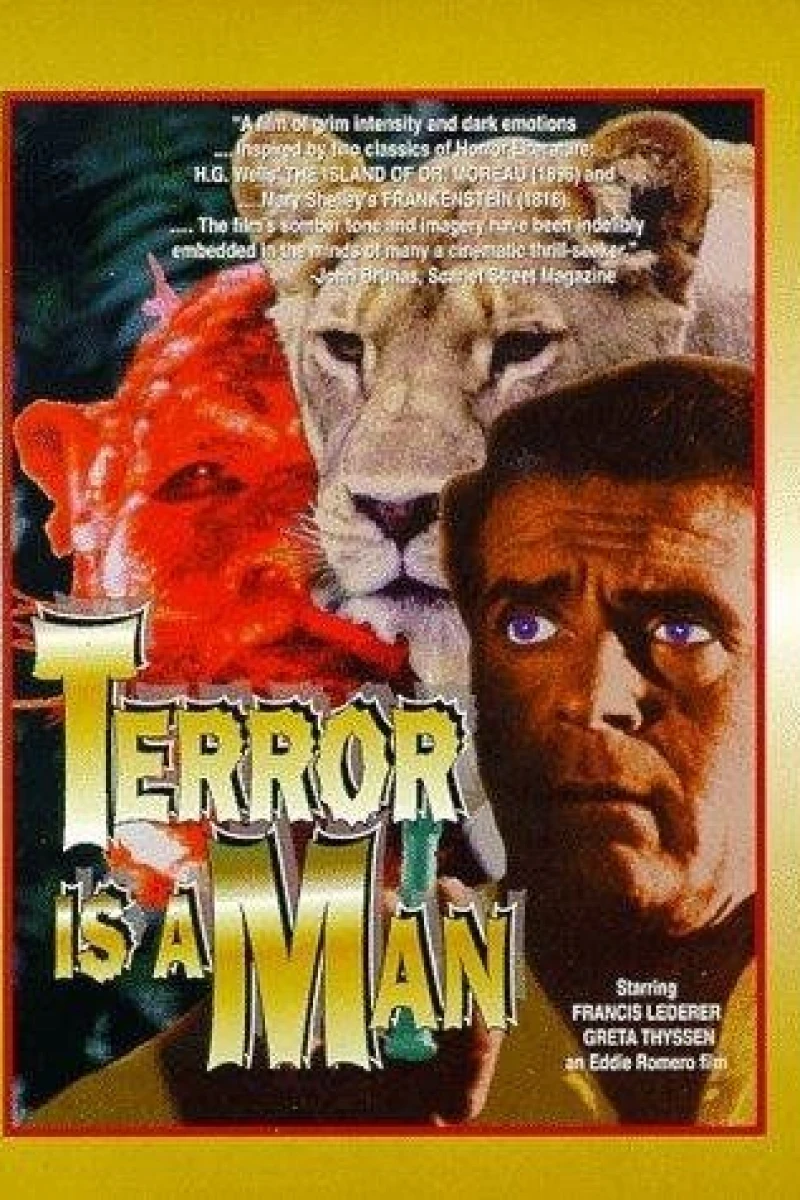 Terror Is a Man Poster