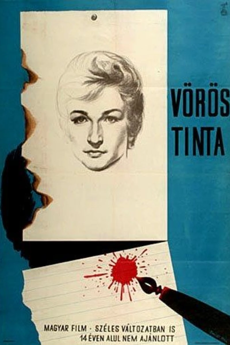 Vörös tinta Poster