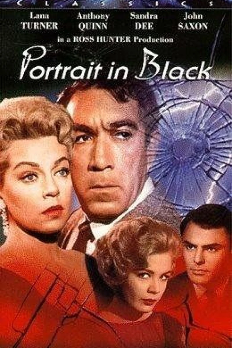 Portrait in Black Poster