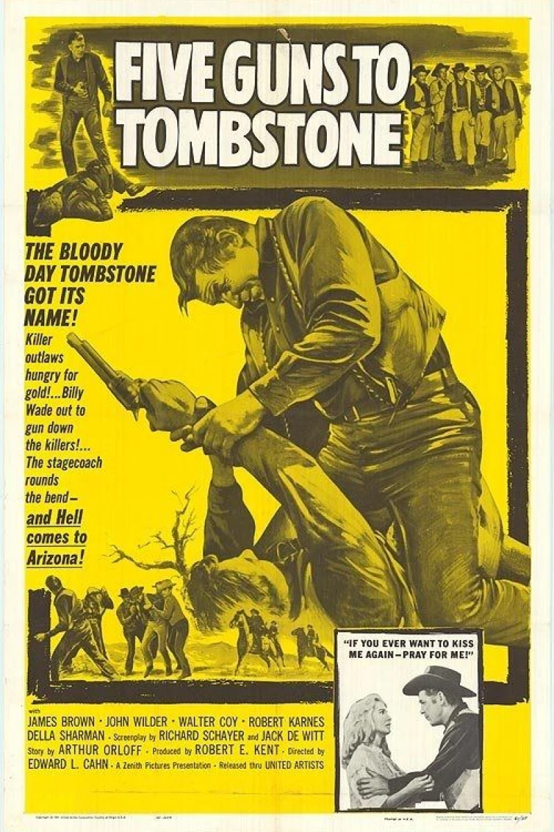 Five Guns to Tombstone Poster