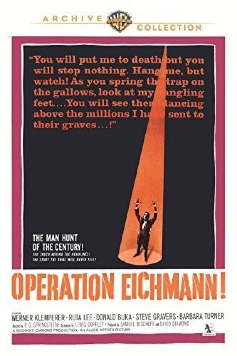 Operation Eichmann Poster