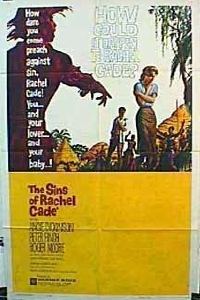 The Sins of Rachel Cade Poster