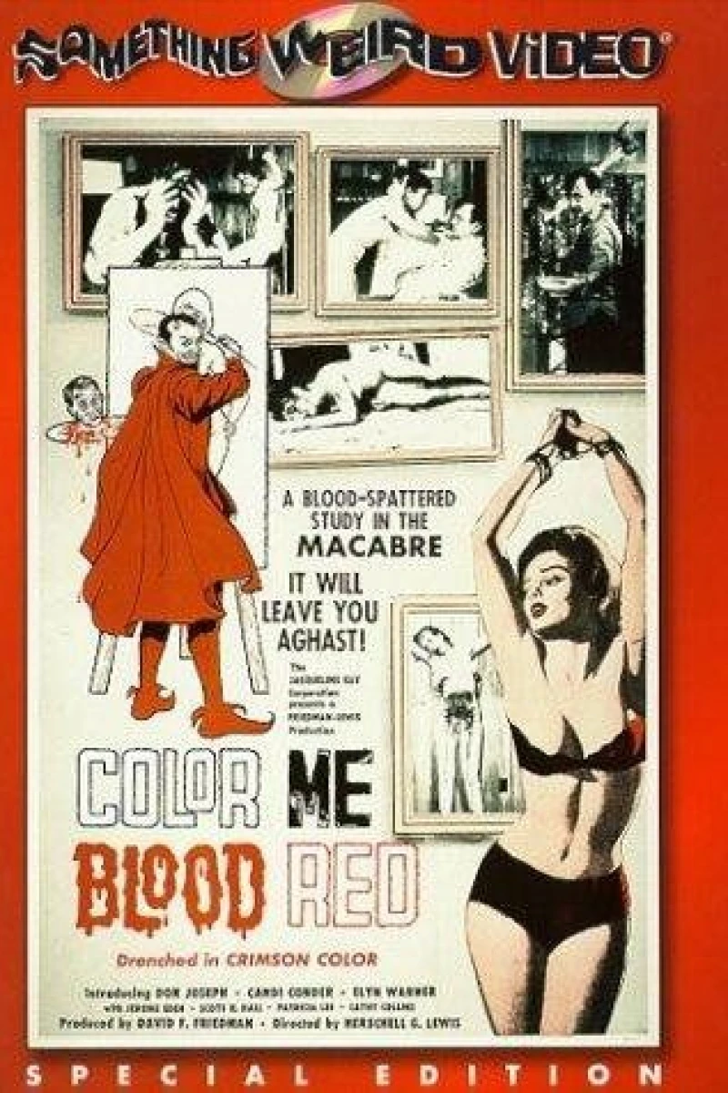 Color Me Blood Red Poster