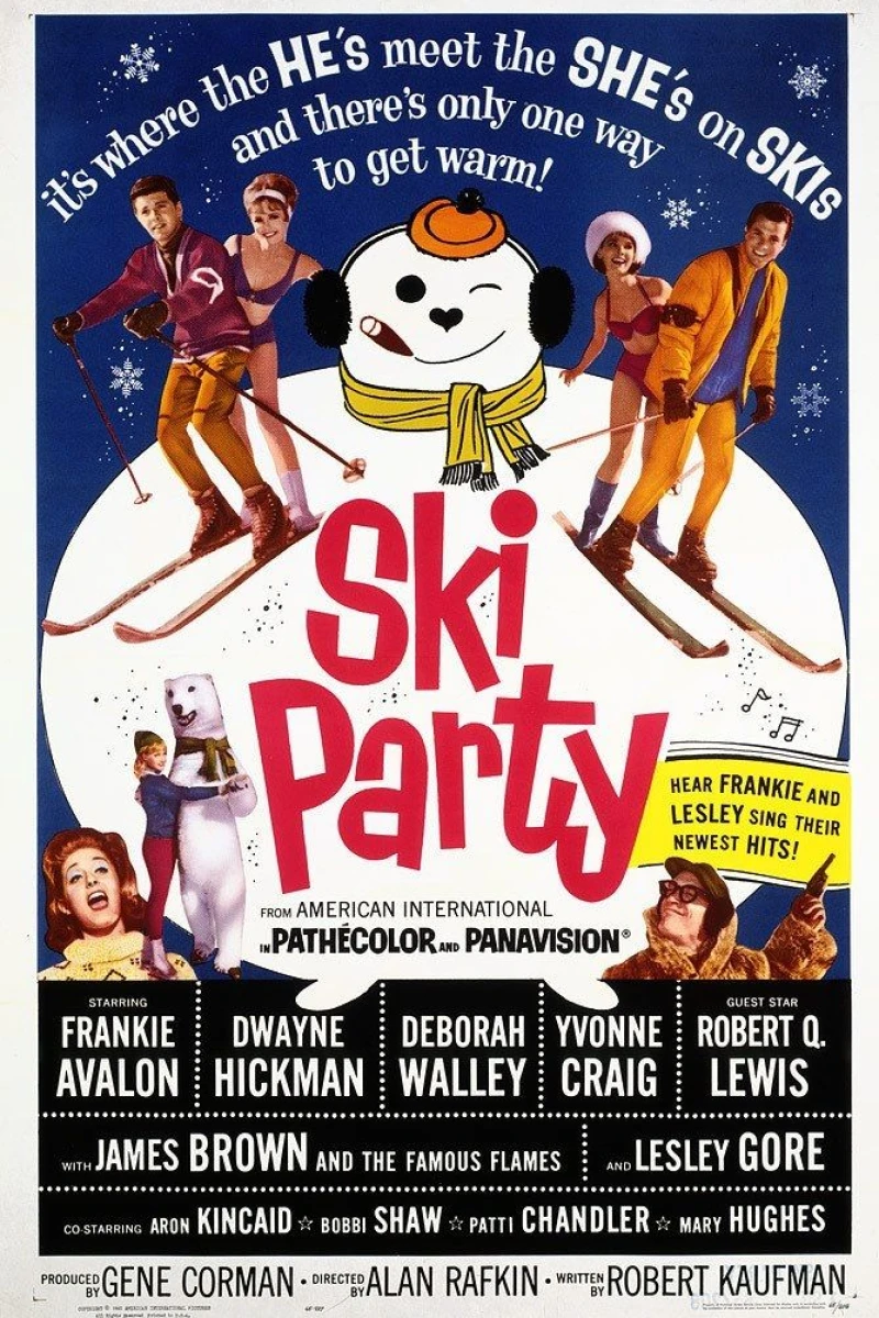 Ski Party Poster