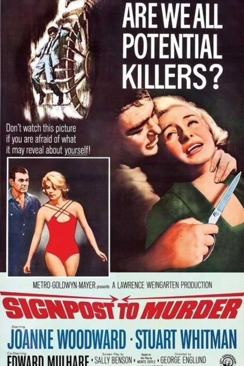 Signpost to Murder Poster